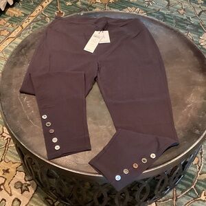 Leggings with Button Hem neon Buddha